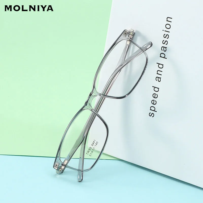

High Quality Men TR90 Brand Glasses Frame Clear Fashion Myopia Glasses Optical Eyeglasses Frame Men Women