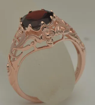 

Fine elegant temperament women jewelry rose gold pomegranate stone 925 silver series luxury engagement rings