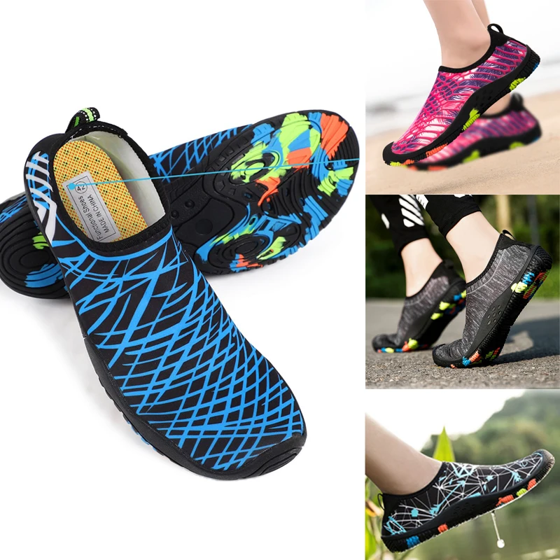 

Water Shoes Men Women Summer Outdoor Beach Swimming Barefoot Shoes Anti Slip Sports Shoes Outdoor Quick-Dry Shoe Walking Sneaker