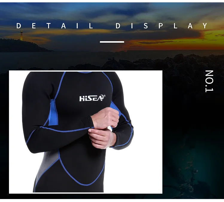 HISEA 3 мм дайвинг костюм пара с длинными рукавами брюки теплый и толстый плавательный гидрокостюм для серфинга и дайвинга молния Медузы серфинг