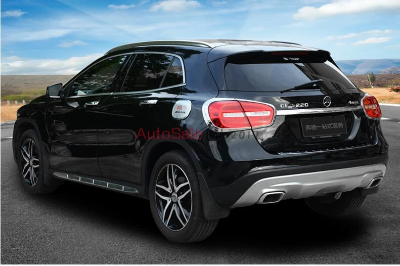 ABS хром задний светильник крышка лампы отделка 4 шт. для Mercedes Benz GLA X156