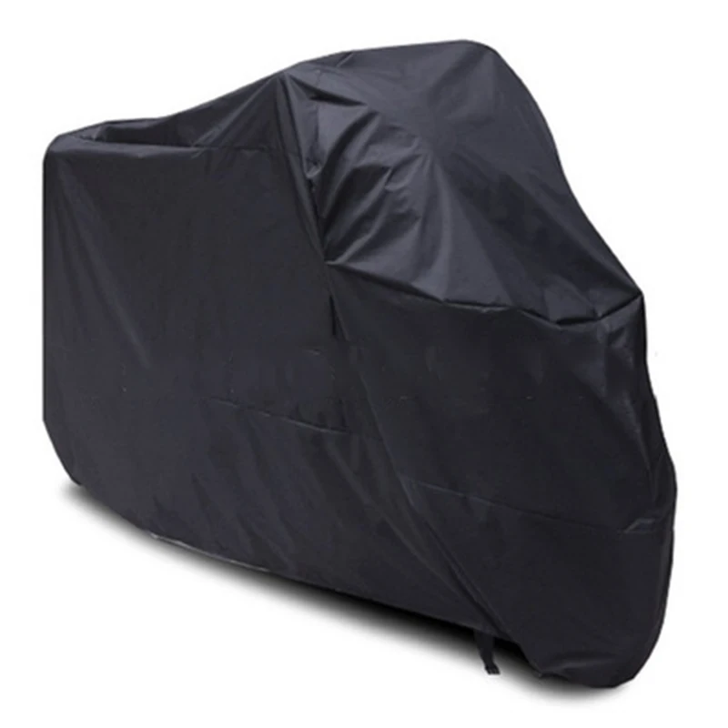 2018 M XXXL Black Motorcycle Cover Outdoor Waterproof UV Rain Dust Protector Sunscreen UV