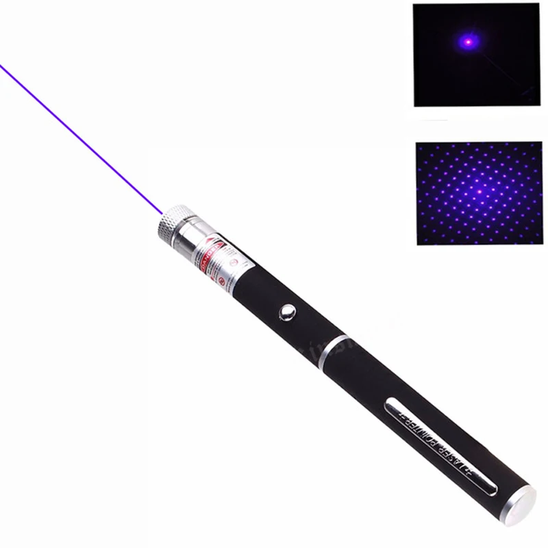 Красная/фиолетовая/зеленая лазерная указка 5 мВт мощное 500 м Лазерное Перо профессиональное лазерное указка(без батареи - Цвет: Фиолетовый