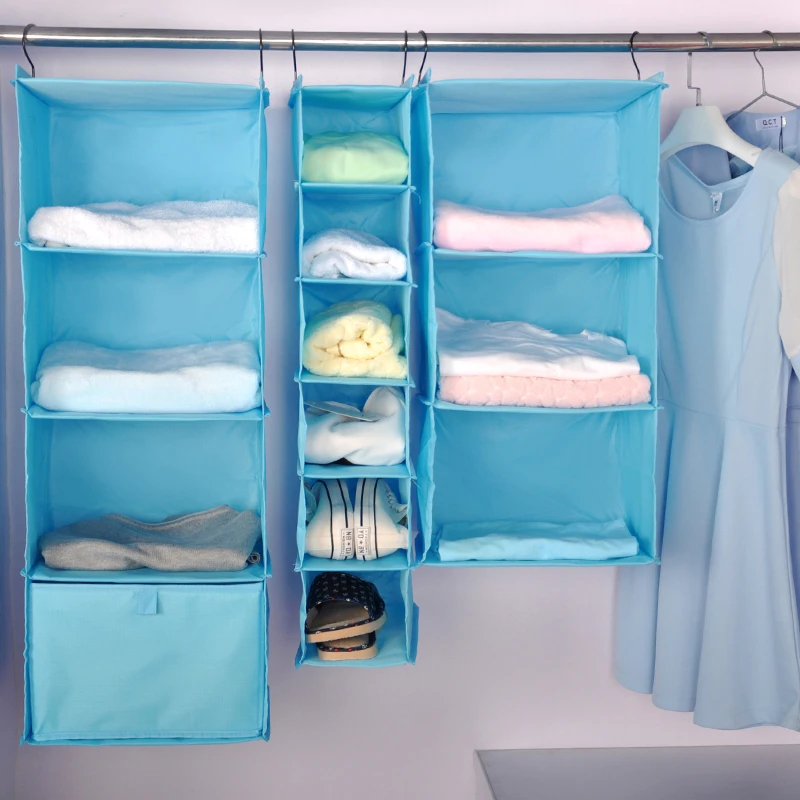 Lesort Home Hanging Clothes Storage Box Muti Shelving Units Lesort Home Hanging Clothes Storage Box Muti Shelving Units Durable Organizing Shelves Eco Friendly Closet Cubby Sweater In Organizers From
