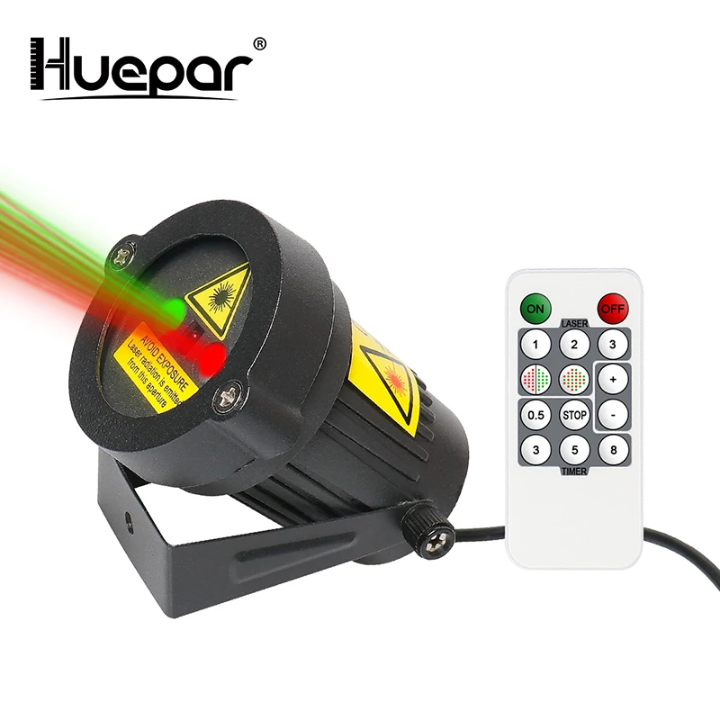 Us 22 79 5 Off Huepar Laser Light Garden Projector Static Red Green Stars Indoor Outdoor Decoration Lights Holiday Party Landscape In