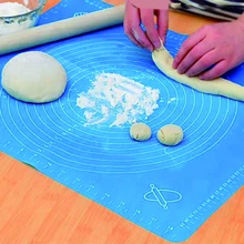 50*40 см антипригарный коврик для выпечки силиконовый коврик для раскатки теста коврик для замеса выпечки Формы для выпечки вкладыши колодки Инструменты для приготовления пищи
