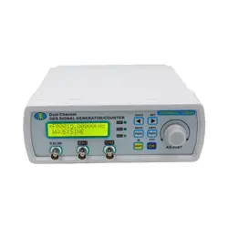 MHS-5200A цифровой DDS двухканальный источник сигнала Генератор произвольной формы частотомер 25 мГц Для Лаборатория учение 20%