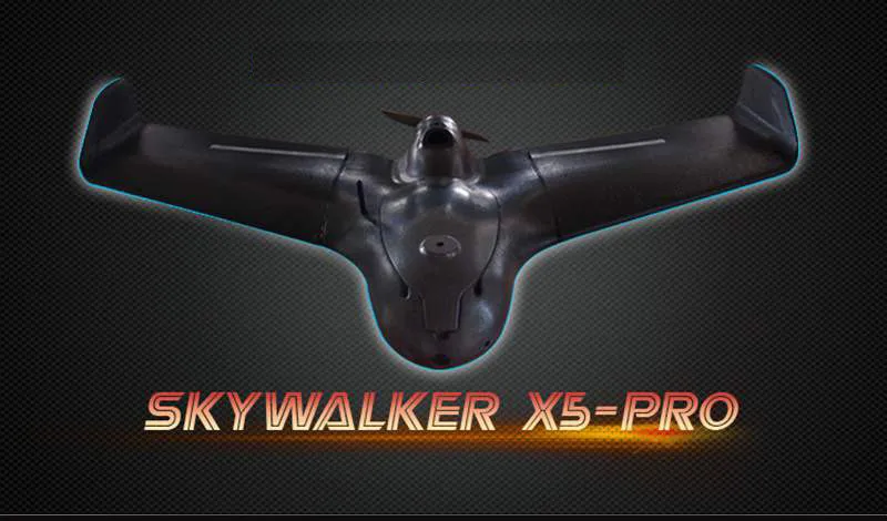 Новейший самолет Skywalker X5 Pro PNP FPV Flying Wing 1280 мм RC с фиксированным самолетом Skywalker