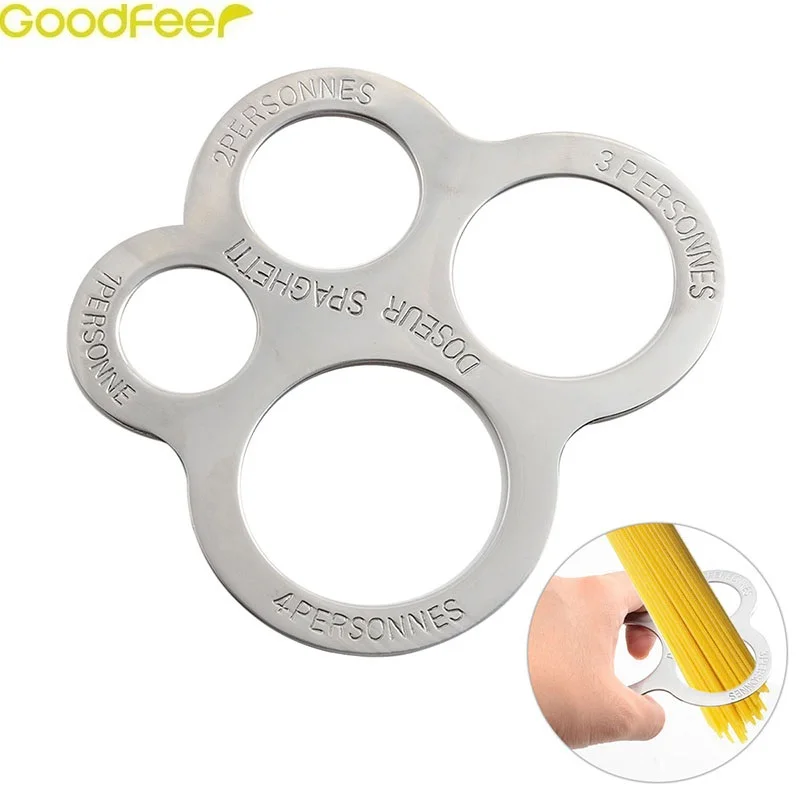 Goodfeer Stainless Steel Spaghetti Measure Tool Portion Serving Tool