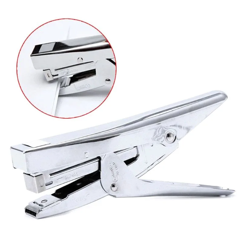 Metal Stapler 20 Sheet Capacity Desktop Paper Plier Stationery Office Supplies YU-Home