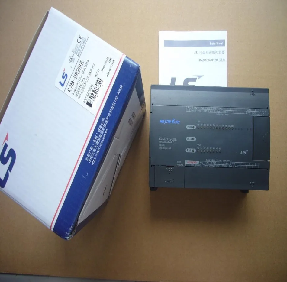 

K7M-DR20UE NEW&ORIGINAL K7M-DR20UE LS PCL K7M-DR20UE PROGRAMABLE CONTROLLER K7M-DR20UE