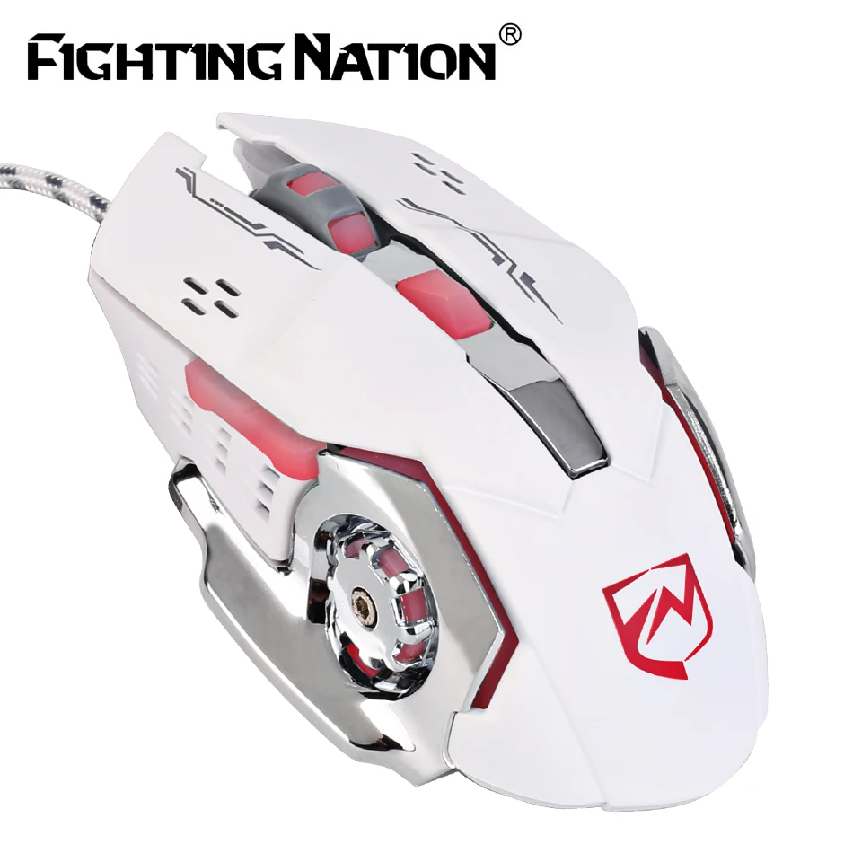 Механическая игровая мышь с подсветкой проводная USB 3200 DPI для Pro Gamer|computer mice|3200 dpimouse