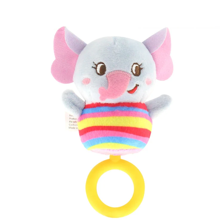 Baby Infant Newborns Plush Rattle Toy Hand Grasp Teethers Cute Animal Stuffed Handbell Ring Early Education Boys Girls Gift Baby Infant Newborns Plush Rattle Toy Hand Grasp Teethers Cute Animal Stuffed Handbell Ring Early Education Boys Girls Gift