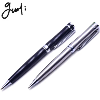 

Guoyi G22 luxury G2 424 Ballpoint pen 50pc Metal high-end business office gifts and corporate logo customization signature pen