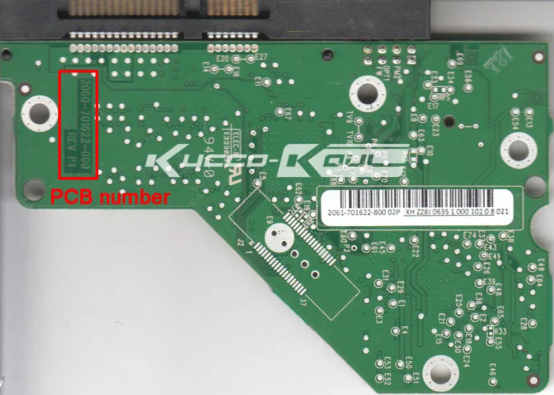 Материнская плата HDD PCB 2060-701622-000 REV P1 для WD 3 5 SATA восстановление данных жесткого