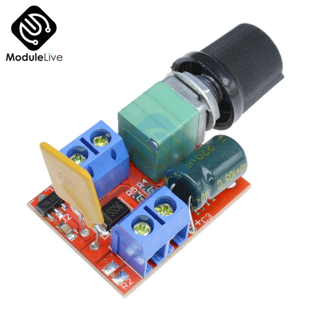 High Speed PWM LED Dimmer Control 3V 35V 5A 90W Switching 10kHz DIY LED 