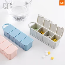 Xiaomi Mijia Youpin JORDAN& JUDY портативный контейнер для таблеток одна неделя путешествия суб-упакованный мини-медицина коробка