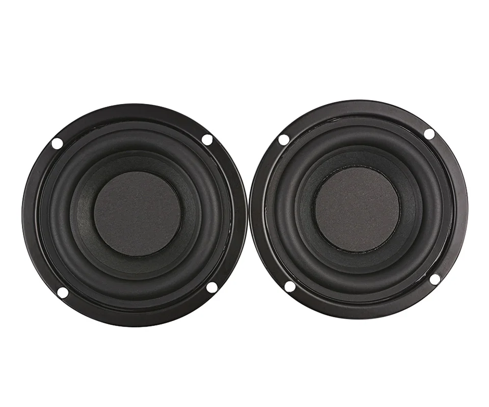 AIYIMA 2PCS 3Inch Mini Audio Speaker Portable Stereo Speakers Woofer Full Range Mid Bass Loudspeaker Horn 8Ohm 25W For DIY