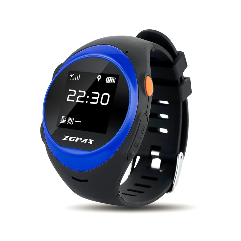 

ZGPAX Smart Watch With SOS GPS Smartwatch S888 Anti Failing Alarm Tracker For Man Woman Kids Gift High Quality!