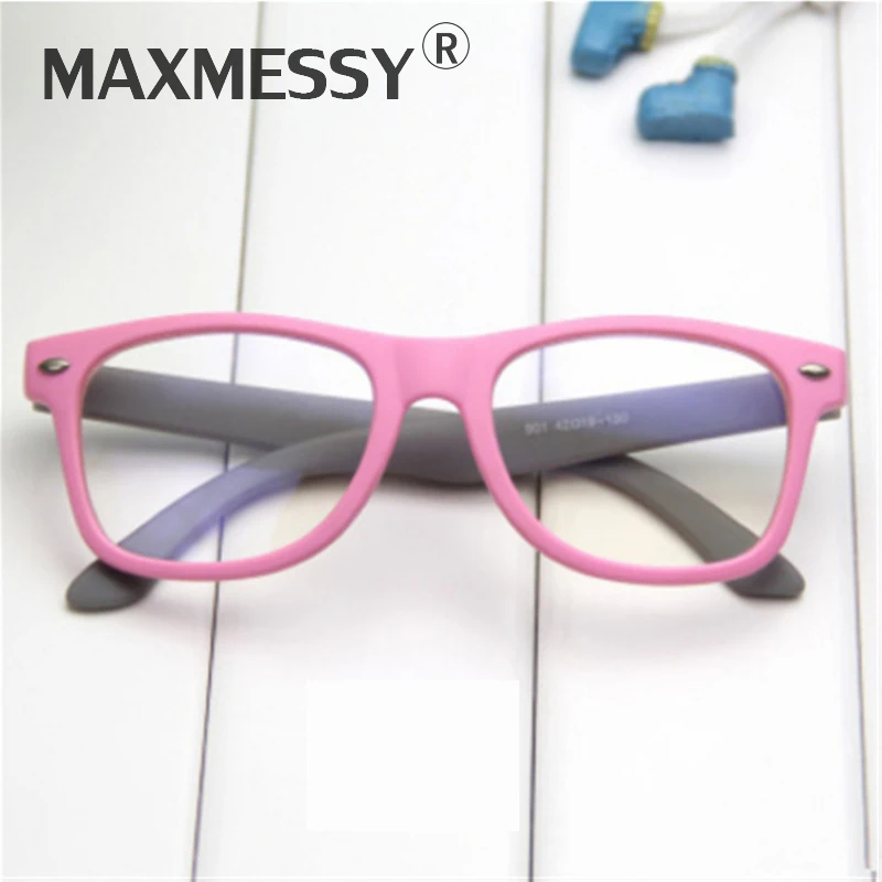 MAXMESSY Новый четкие оптические очки для детей блокировки синий свет дизайнер