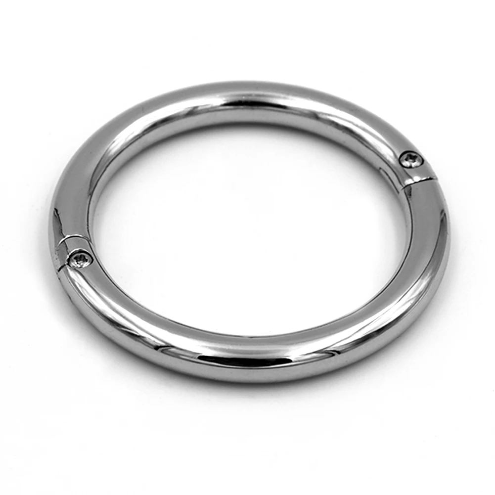 Кольцо из нержавеющей стали для носа коровы, кольцо для носа быка, оборудование для животноводства - Цвет: Silver