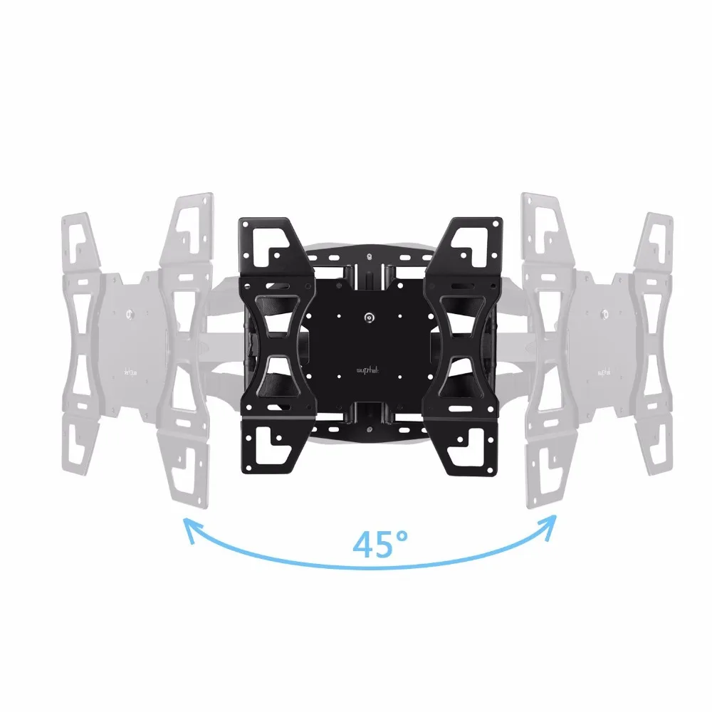 Suptek Артикуляционная Full Motion tv настенное крепление для 26 ''-55'' "светодиодный ЖК-дисплей плазменной резки ТВ s VESA Стандартный MA52A