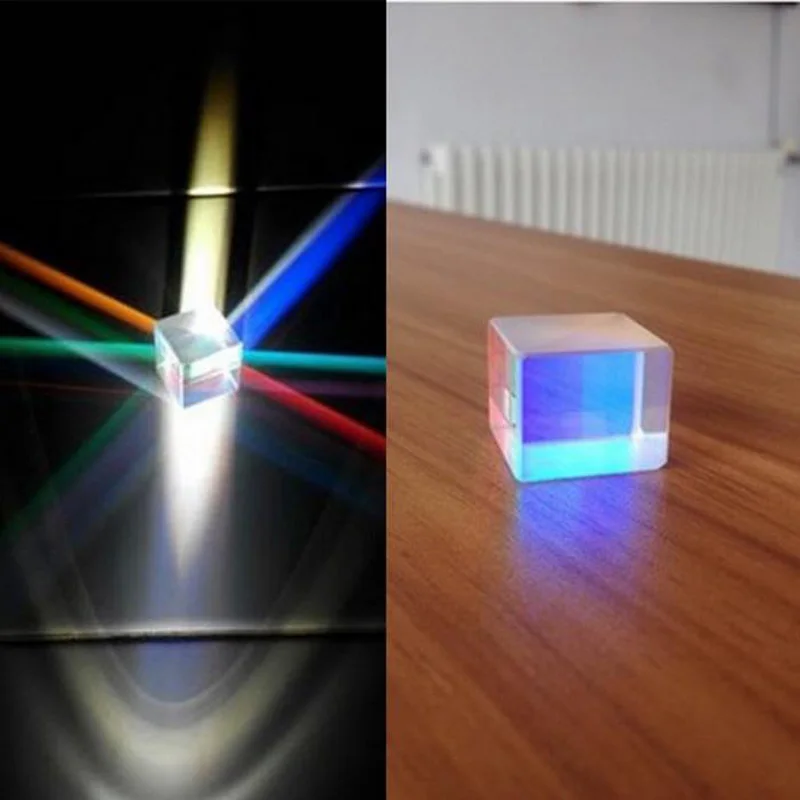 Science Prism Laser Beam Combine Cube Prism Laser Diode FOR Optical Instruments Mirror Teaching Tools Module Toy Decoration fun Science Prism Laser Beam Combine Cube Prism Laser Diode FOR Optical Instruments Mirror Teaching Tools Module Toy Decoration fun