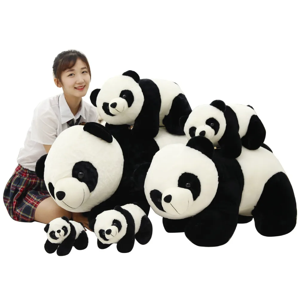 

Cute Baby Big Giant Panda Bear Plush Stuffed Animal Doll Animals Toy Pillow Cartoon Kawaii Dolls Girls Lover Gifts