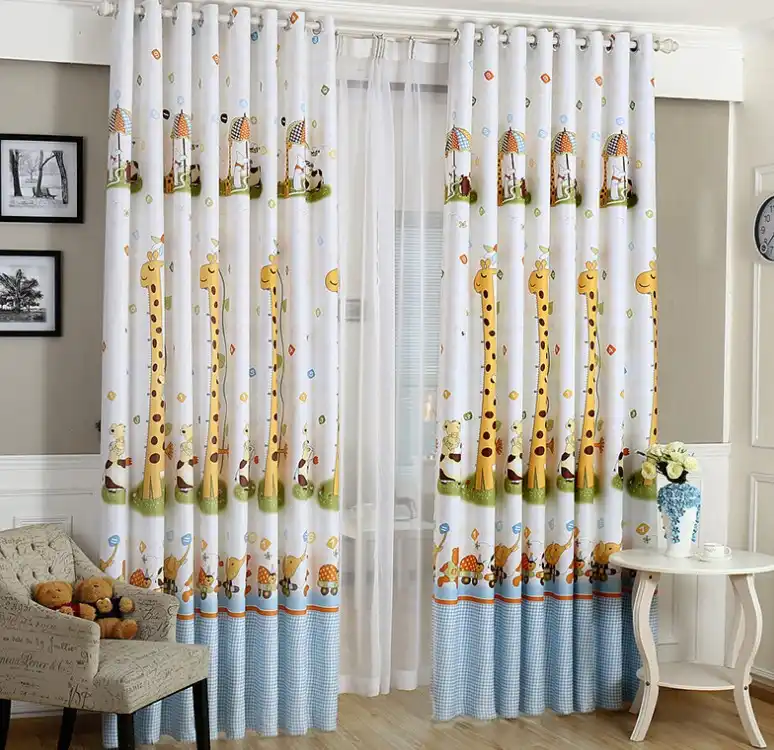 Animal Print Blackout Baby Infant Room Curtains Children S Boys Curtain For Bedroom Kids Soundproof Nursery Cortinas Animal Print Blackout Baby Infant Room Curtains Children S Boys Curtain For Bedroom Kids Soundproof Nursery Cortinas