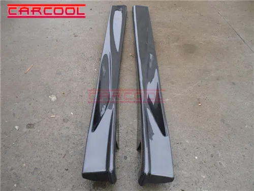 

Car Styling Bodykit VC SIDE SKIRTS For CF Lancer Evolution 8 9 EVO 8-9 Voltex Cyber Carbon Fiber
