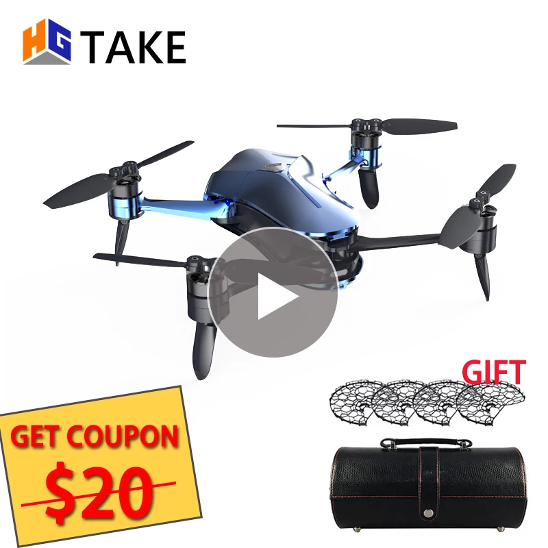 

High Great TAKE 4K Fashion Smart Drone FPV 1080P HD Camera GPS VPS Positioning Electronic Image Stabilization Gimbal Camera