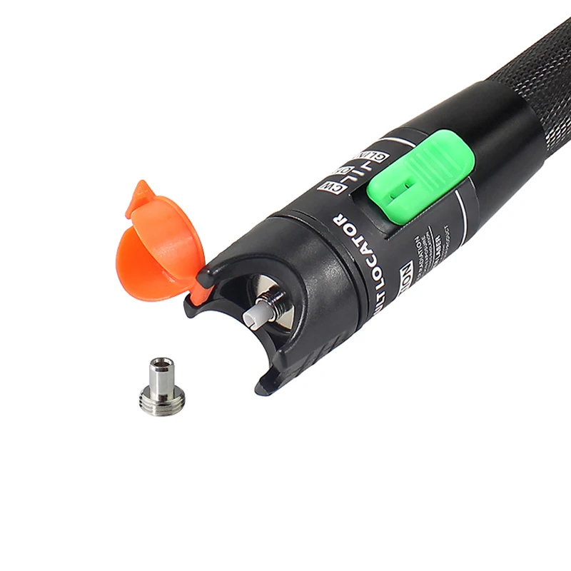 Высокое качество 30 мВт VFL тестер оптоволоконного кабеля, волоконно-оптический визуальный дефектоскоп 25-30 км Диапазон 650+ 10 нм красная ручка