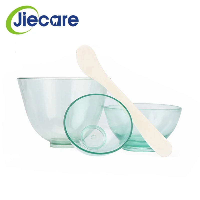 3pcs Dental Rubber Mixing Bowl Plastic Lab Silicon Bowl For Oral