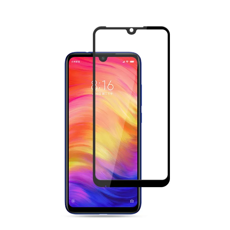 10 шт. Note7 защита для экрана Xiaomi Redmi Note 7/Mi Play закаленное стекло 9H новый полный чехол