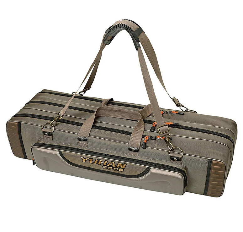 Outdoor Fishing Rod Bag 80cm 90cm 100cm 120cm Fishing Bag 125cm 3 Layer