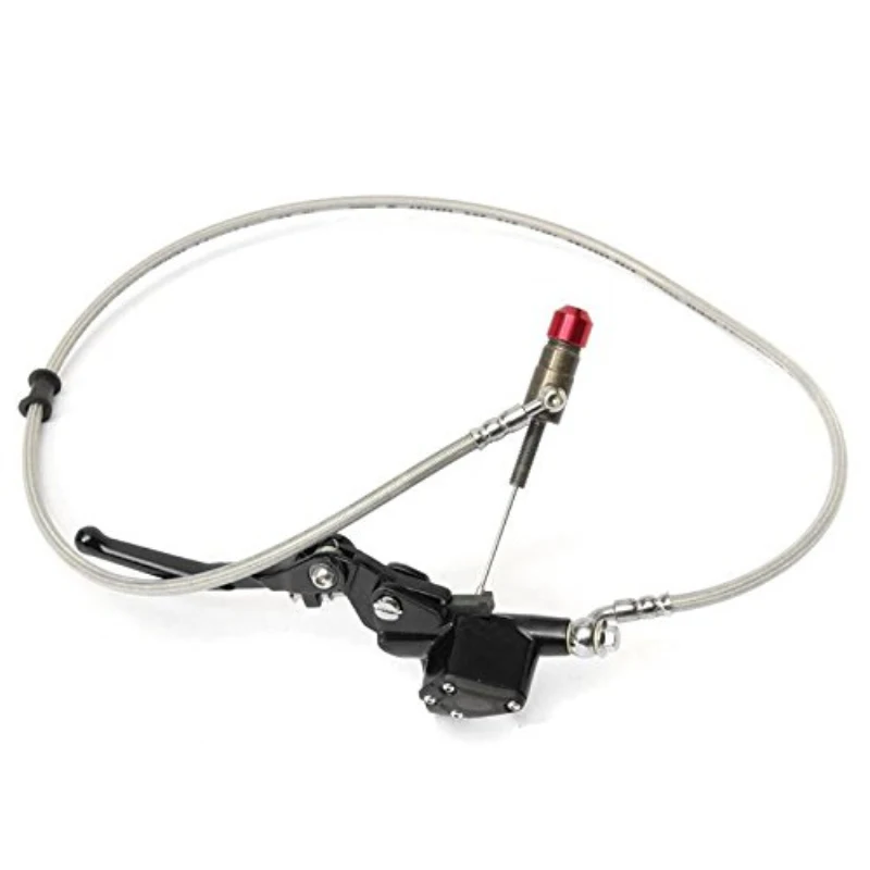 

One 7/8'' Aluminum Black Handlebar Hydraulic Brake Clutch Lever Master Cylinder