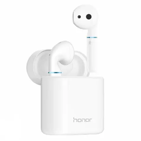 Новейший huawei Honor FlyPods беспроводные наушники Bluetooth 5,0 с микрофоном спортивная мода сенсорная гарнитура Handfree Dynamic - Цвет: white