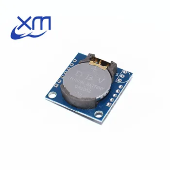 

50pcs/LOT I2C RTC DS1307 AT24C32 Real Time Clock Module For AVR ARM PIC Tiny I2C modules memory DS1307 clock(with battery) C53