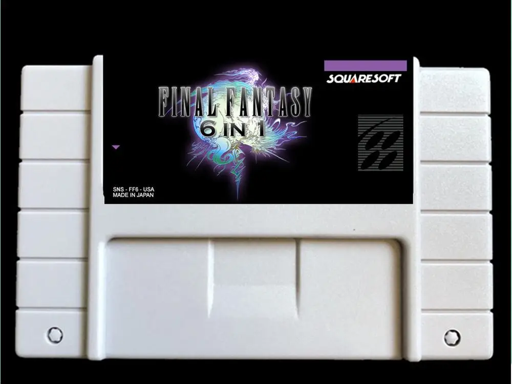

Fin Fantasy 6 in 1 for 46 pins NTSC console