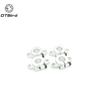 

SHF10 Wholesale of 40pcs 10mm Aluminum Linear Rod Rail Shaft Support CNC Route New