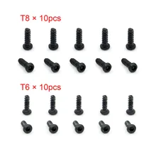 HOTHINK 20 шт./лот 9 мм T8 винты головки T6 винт набор для xbox ONE контроллер геймпад Ремонт Часть