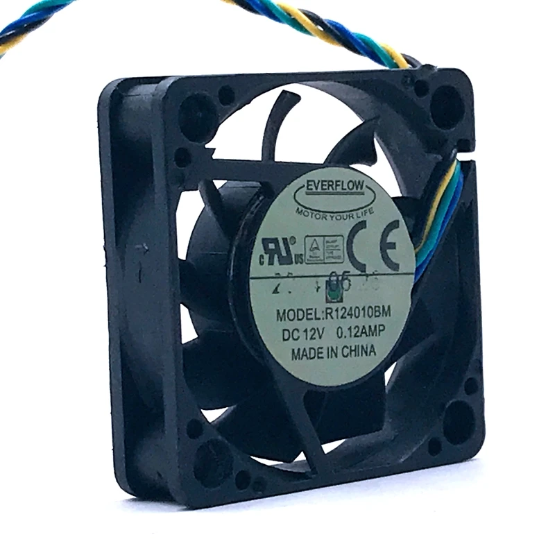 Вентилятор SXDOOL 40 мм для EVERFLOW R124010BM 4010 4 см 12 В 0 А проводной контактный двойной