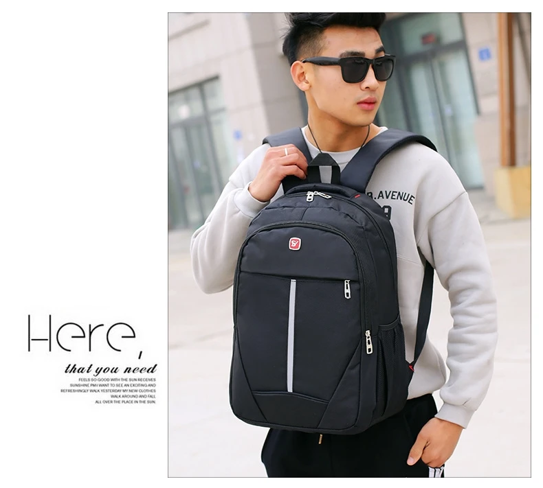 Мужской водонепроницаемый рюкзак для ноутбука, мужские бизнес-рюкзаки Оксфорд для подростков, дорожные сумки, многофункциональный мужской рюкзак Sac A Dos