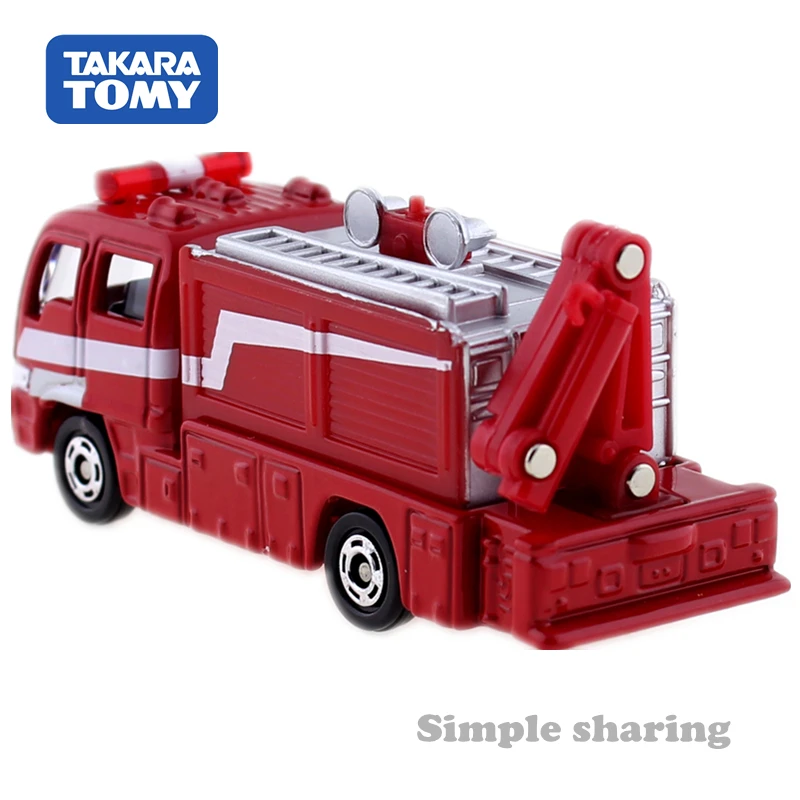 Takara TOMY Tomica No.74 аварийно спасательных модель пожарного грузовика комплект литой