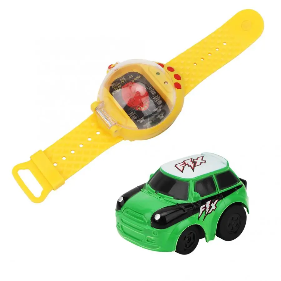 Childrens Mini Watch Hand Remote Control Car Gravity Sensor Kids Toy Vehicles RC Toy For Kids Model Watch Car