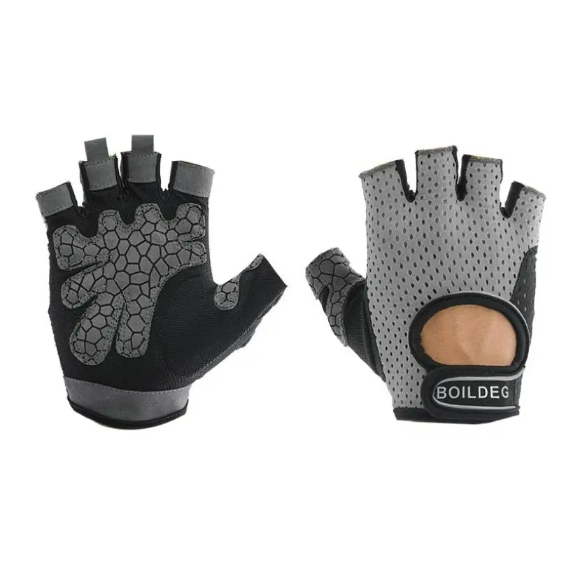 Boodun Brand New Unisex Breathable Weight Lifting Glove for Gym Fitness Workout and Exercise Body Building Training Sport Gloves