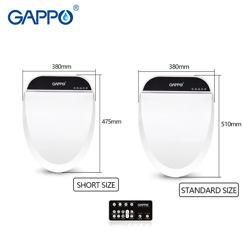 GAPPO Smart toilet bidet Washlet Electric Bidet cover seat toilet seat heat sit led light integrated children chair intelligent 