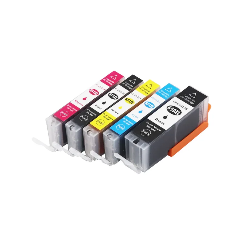 15 шт. PGI 650 CLI 651 чернильный картридж для Canon Pixma MG6360 MG6460 MG7160 IP7260 iX6860 iP8760 MX726 MX926