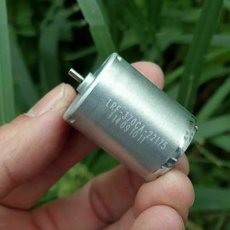 DC 5 в 6 5900PPM Микро Мини 24 мм драгоценный металл щетка маленький RF 370CA 22175
