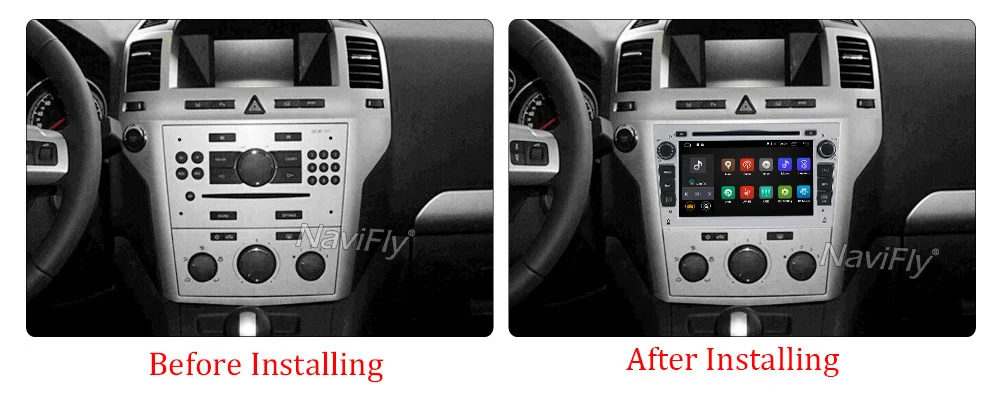 Flash Deal NaviFly Android 7.1 Car dvd player radio audio For Opel Zafira B Vectra Meriva Antara Astra Corsa GPS navigation 4G WIFI BT RDS 9